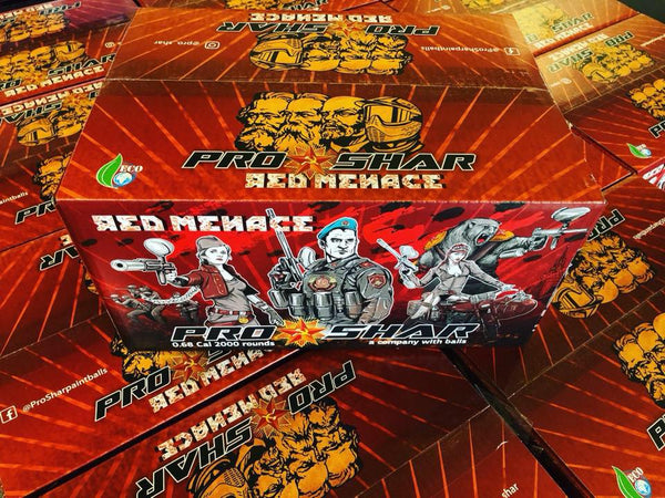 Pro Shar RED MENACE Paintballs