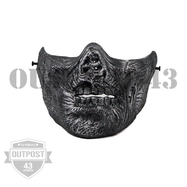 ZOMBIE AIRSOFT HALF FACE MASK